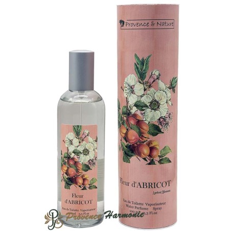 Eau de toilette Fleur d'abricot Provence et Nature 100 ml