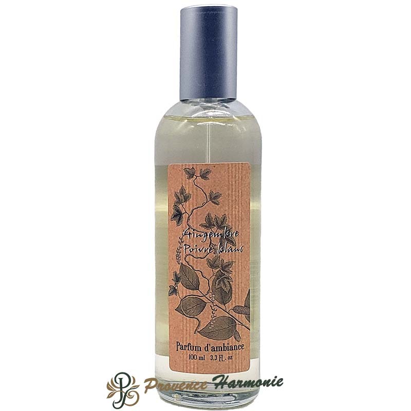 Parfum d'ambiance Gingembre Poivre Blanc Provence et Nature Parfum d'ambiance Gingembre Poivre Blanc Provence et Nature