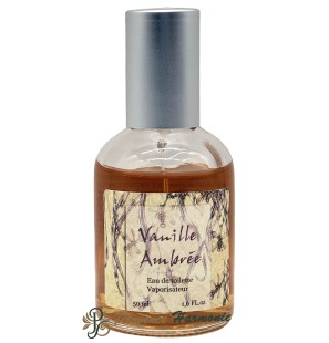 Amber Vanilla Eau De Toilette Provence Et Nature Perfume 50 Ml