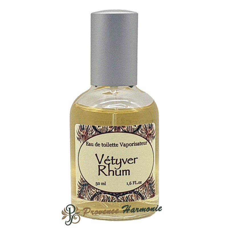 Eau de Toilette Vetiver Rum Provence Et Nature 50 Ml