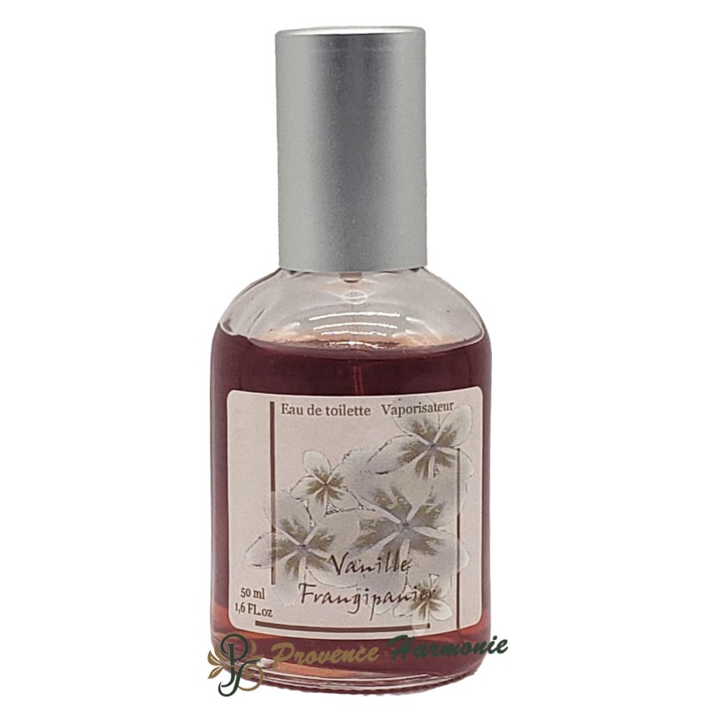 Eau De Toilette Vanille Frangipanier Provence et Nature 50 Ml