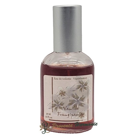 Eau De Toilette Vainilla Frangipani Perfume Provence et Nature 50 Ml