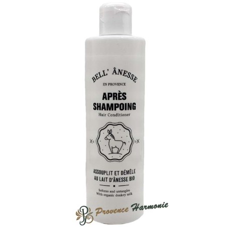 Après-Shampoing au lait d'ânesse BIO Bell' Ânesse En Provence