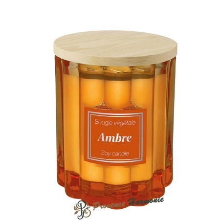 Candela vegetale Ambra 100 g Esprit Provence