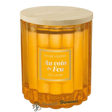 Candela vegetale Accanto al Fuoco 190 g Esprit Provence