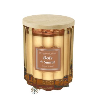 Candela vegetale Legno di Sandalo 100 g Esprit Provence