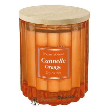 Candela vegetale Cannella Arancia 190 g Esprit Provence