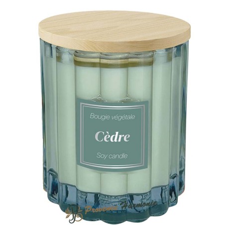 Candela vegetale Cedro 190 g Esprit Provence