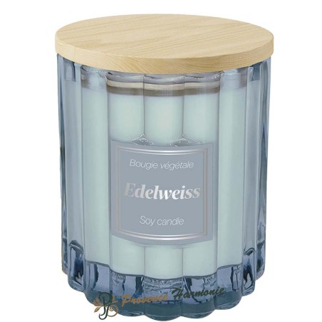 Candela vegetale Edelweiss 190 g Esprit Provence