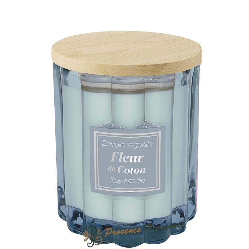 Candela vegetale Fiore di Cotone 100 g Esprit Provence Candela vegetale Fiore di Cotone 100 g Esprit Provence