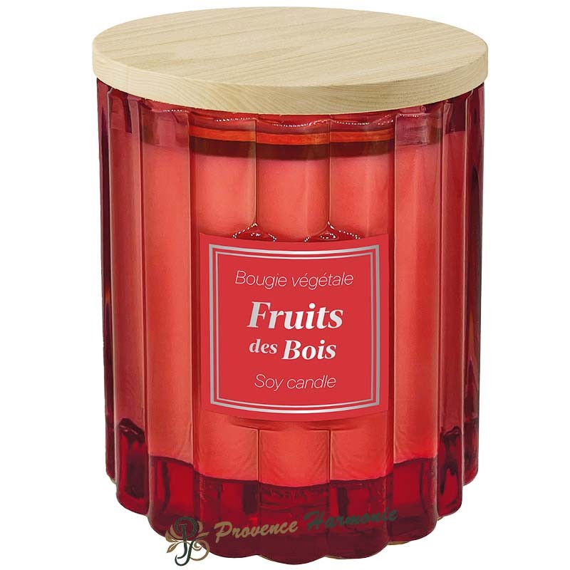 Candela vegetale Frutti di Bosco 190 g Esprit Provence Candela vegetale Frutti di Bosco 190 g Esprit Provence
