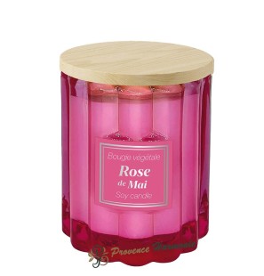 Vela vegetal Rosa de Mayo 100 g Esprit Provence