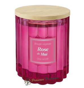 Vela vegetal Rosa de Mayo 190 g Esprit Provence
