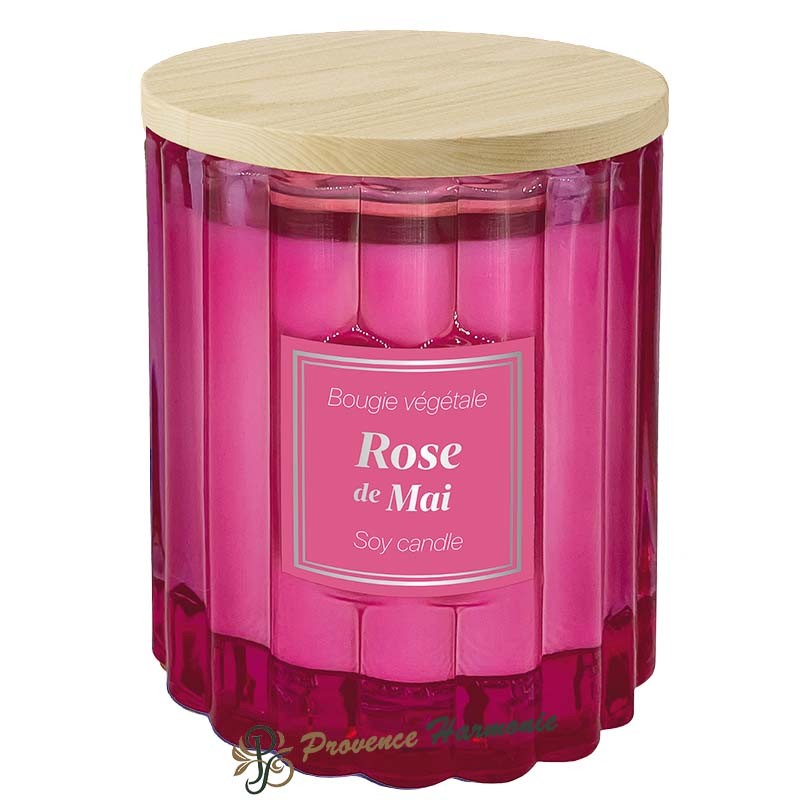 Vela vegetal Rosa de Mayo 190 g Esprit Provence Vela vegetal Rosa de Mayo 190 g Esprit Provence