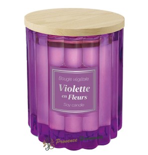 Vela vegetal Violeta Empolvada 190 g Esprit Provence