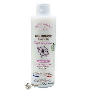 Gel doccia ai fiori di ciliegio con latte d’asina Bio Bell' Ânesse en Provence