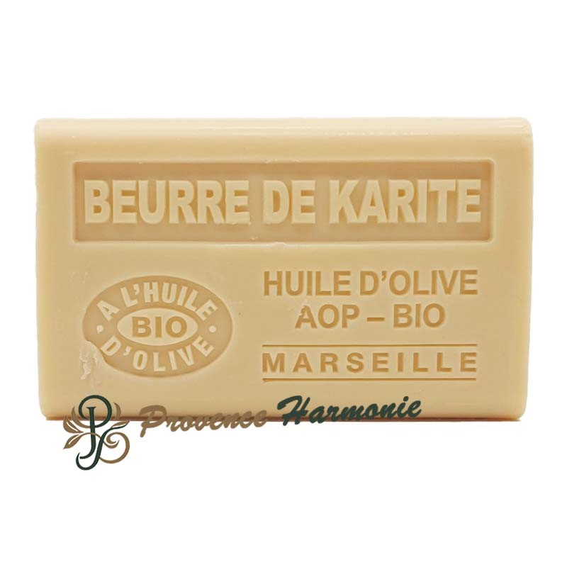 Jabón con manteca de karité con Aceite de Oliva Bio AOP de Provenza 125g Jabón con manteca de karité con Aceite de Oliva Bio AOP de Provenza 125g