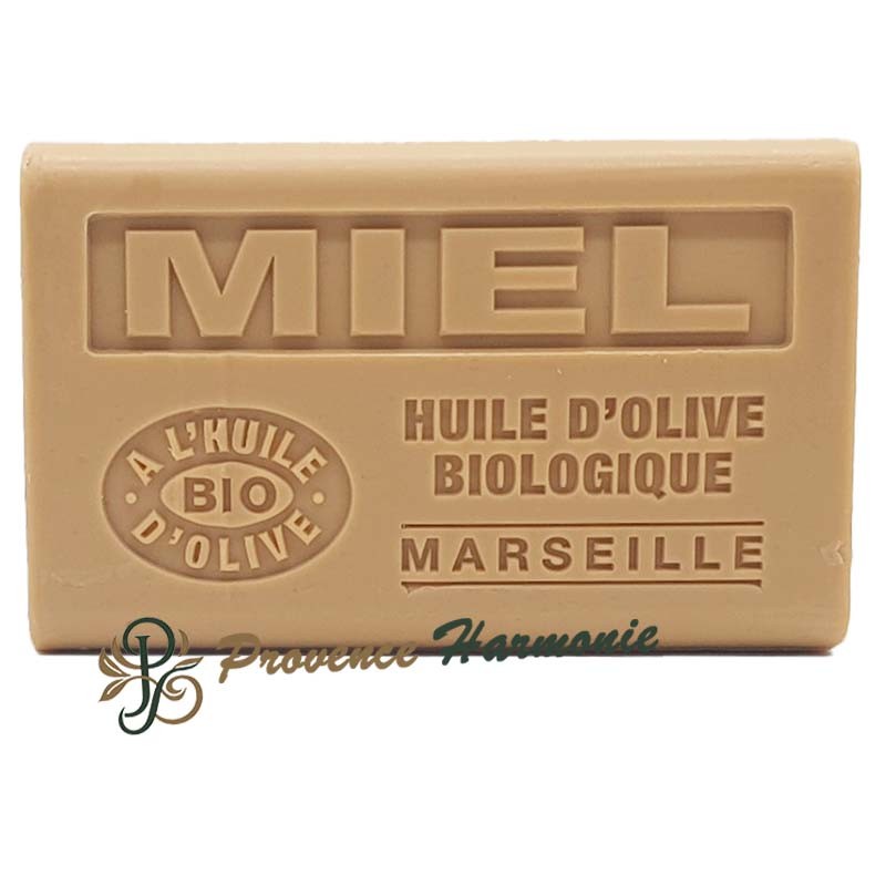 Sapone al miele con olio d’oliva biologico AOP della Provenza Sapone al miele con olio d’oliva biologico AOP della Provenza