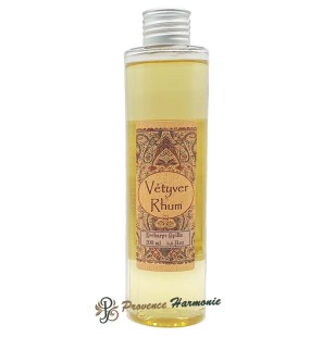 Recambio para varillas de perfume vétiver rhum Provence et Nature