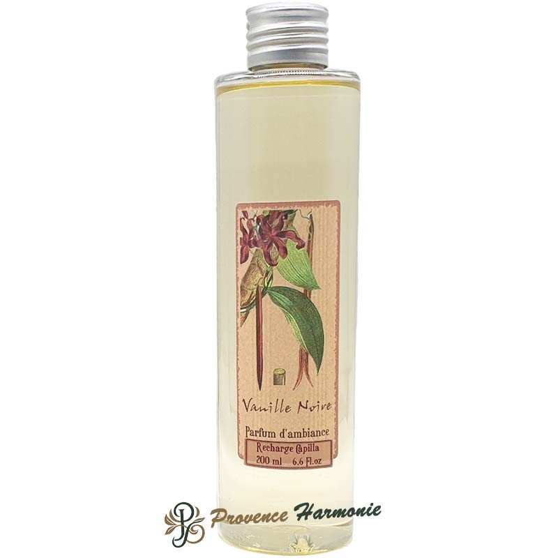 Reed diffuser refill black vanilla Provence et Nature Reed diffuser refill black vanilla Provence et Nature