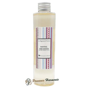 Reed diffuser refill sandalwood orchid Provence et Nature