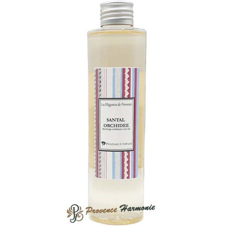 Recambio para varillas de perfume sándalo orquídea Provence et Nature