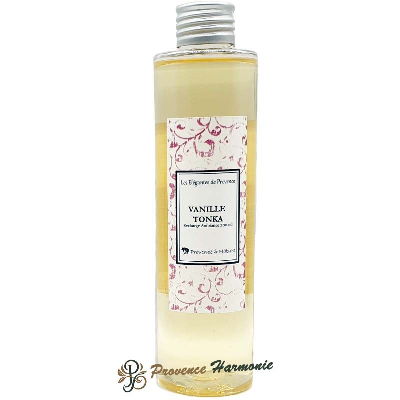 Vanilla tonka reed diffuser refill Provence et Nature Vanilla tonka reed diffuser refill Provence et Nature