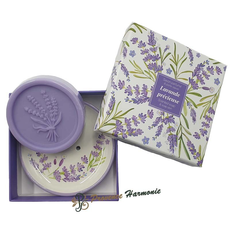 Set sapone alla lavanda e porta sapone Esprit provence Set sapone alla lavanda e porta sapone Esprit provence