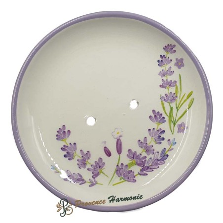 Set de jabón de lavanda y jabonera Esprit provence