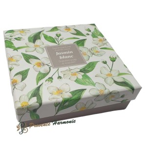 Set sapone al gelsomino bianco con porta sapone Esprit Provence