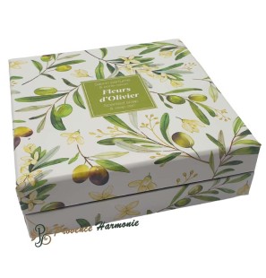 Set sapone ai fiori d’ulivo con porta sapone Esprit Provence