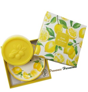 Set sapone scorza di limone con porta sapone Esprit Provence