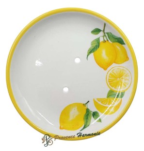 Set de jabón ralladura de limón y jabonera Esprit Provence