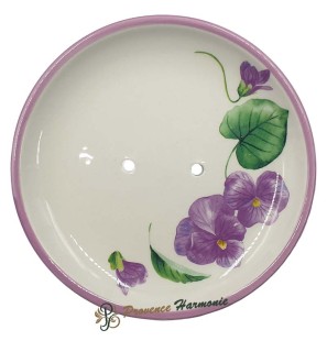 Estuche regalo con jabón de violetas y jabonera Esprit Provence