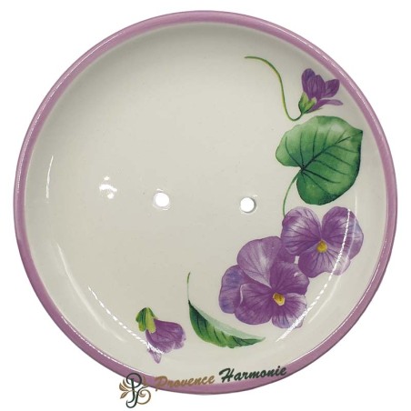 Cofanetto regalo con sapone alla violetta e portasapone Esprit Provence