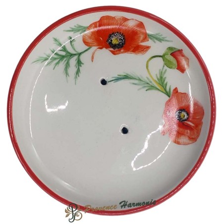 Cofanetto regalo con sapone e portasapone papavero Esprit Provence