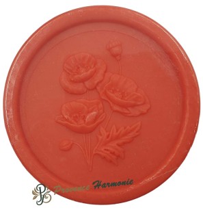 Savon Coquelicot à l'huile d'amande douce Esprit Provence