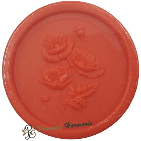 Savon Coquelicot à l'huile d'amande douce Esprit Provence
