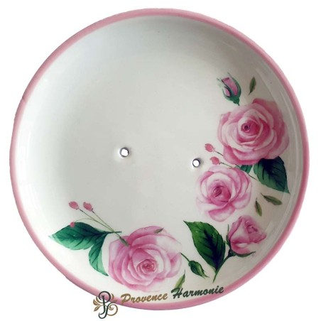 Estuche con jabonera y jabón Rosa de Mayo Esprit Provence