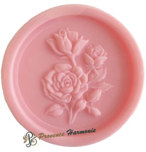 Sapone rosa di maggio con olio di mandorle dolci Esprit Provence
