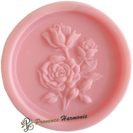 Sapone rosa di maggio con olio di mandorle dolci Esprit Provence