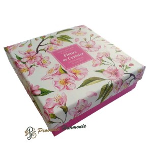 Cofanetto con sapone ai fiori di ciliegio e portasapone Esprit Provence
