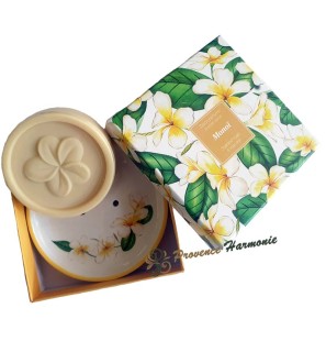 Coffret porte-savon et savon Monoï Esprit Provence