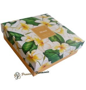 Geschenkset mit Monoi-Seife und Keramik-Seifenschale Esprit Provence