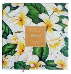 Coffret porte-savon et savon Monoï Esprit Provence
