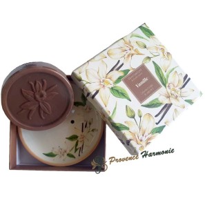 Vanilla soap and soap dish gift set Esprit Provence