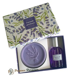 Cofre regalo Lavanda jabón y eau de toilette Esprit Provence