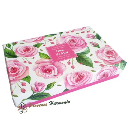 Gift Set Rose de Mai Soap and Eau de Toilette Esprit Provence