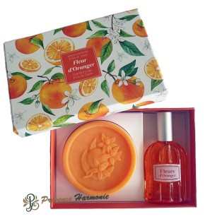 Cofanetto regalo Fiore d’Arancio sapone ed eau de toilette Esprit Provence