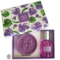 Cofanetto regalo Violette en Fleurs sapone ed eau de toilette Esprit Provence